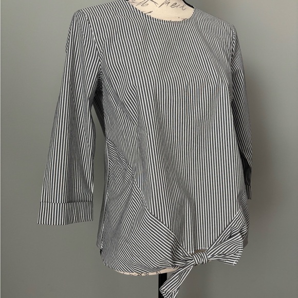J. Jill Tie Front Blouse, NWT! Women’s XS - Picture 2 of 7